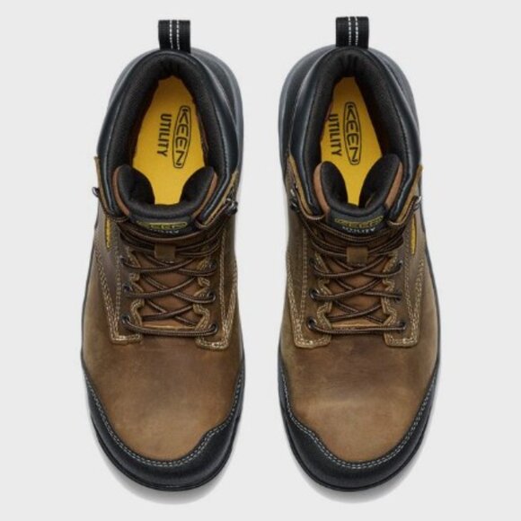 New Men's Keen Utility 6" Evanston 400G Carbon Toe Waterproof Boots *Size 9 Med - Picture 7 of 9